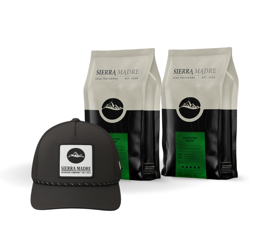 Two pack Decaf  y gorra SM